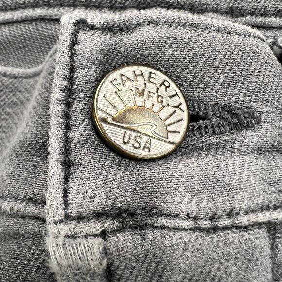 Faherty Stretch Terry 5-Pocket Pant - Slate Gray MBC0020 Size 30x31 - Picture 6 of 16